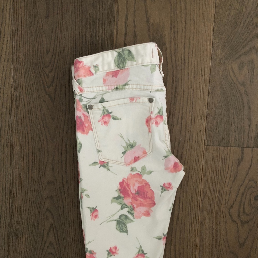 Free People Floral Denim - Picture 3 of 3